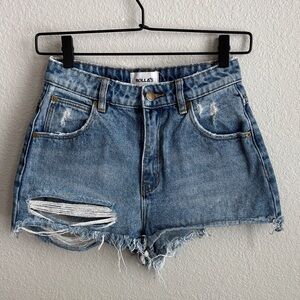Rolla's Cut off Distressed Shorts size 24